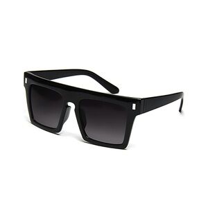Flat Top Square Oversized Sunglasses